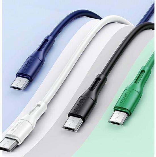 Picture of Kabel USB Usams USB-A - microUSB 1 m Biały (SJ502USB02)