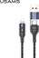 Attēls no Kabel USB Usams USB-A - Lightning 1.2 m Czarny (63779-uniw)