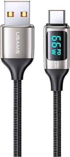 Picture of Kabel USB Usams USB-A - USB-C 1.2 m Biały (6958444975429)