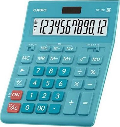 Attēls no Kalkulator Casio 3722 GR-12C-LB