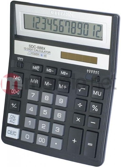 Picture of Kalkulator Citizen SDC-888XBK