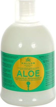 Изображение Kallos Aloe Vera Moisture Repair Shine Shampoo Szampon do włosów 1000ml