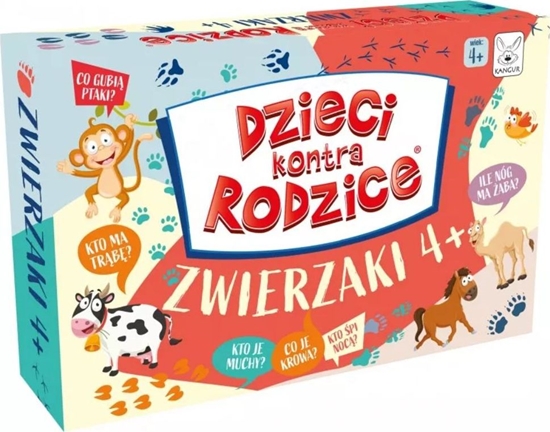 Изображение Kangur Dzieci kontra rodzice. Zwierzaki 4+