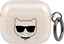 Изображение Karl Lagerfeld Etui ochronne KLA3UCHGD Glitter Choupette do AirPods 3 beżowe