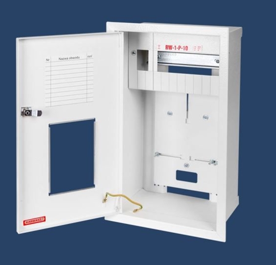 Picture of Karwasz Szafka licznikowa podtynkowa 1-licznikowa 1-fazowy 10 modułów IP30 (RW-1-P-10)