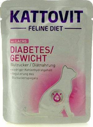 Attēls no Kattovit KATTOVIT 85g sasz. DIABETES ŁOSOŚ /12