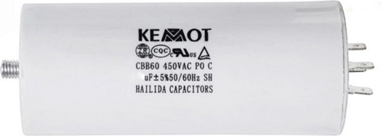 Изображение Kemot Kondensator 50uF 450V do silników jednofazowych (URZ3138)