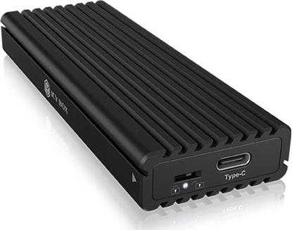 Picture of ICY BOX IB-1817MCT-C31 SSD enclosure Black M.2