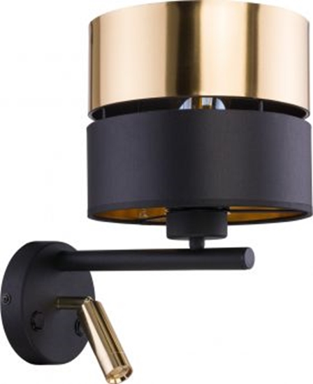 Изображение Kinkiet TK Lighting Lampa ścienna czarna TK Lighting HILTON do czytania 2579