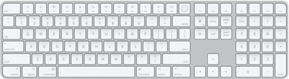 Picture of Klawiatura Apple Magic Keyboard Bezprzewodowa Biało-srebrna US (MK2C3LB/A)