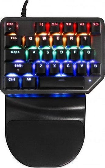 Picture of Motospeed K27 RGB Mechanical Numeric Keypad With LED BackLight / USB / Black (ENG)