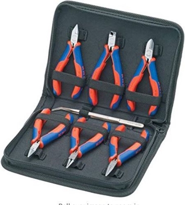 Attēls no KNIPEX Case with electronic pliers 7 pcs.