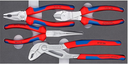 Attēls no KNIPEX Pliers Set  Basic Chrom