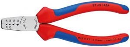 Изображение Knipex Szczypce do zaciskania tulejek 145mm - 9762145A