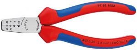 Picture of Knipex Szczypce do zaciskania tulejek 145mm - 9762145A