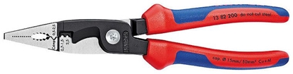 Attēls no Knipex Szczypce elektroinstalacyjne 200mm - KN 13 82 200