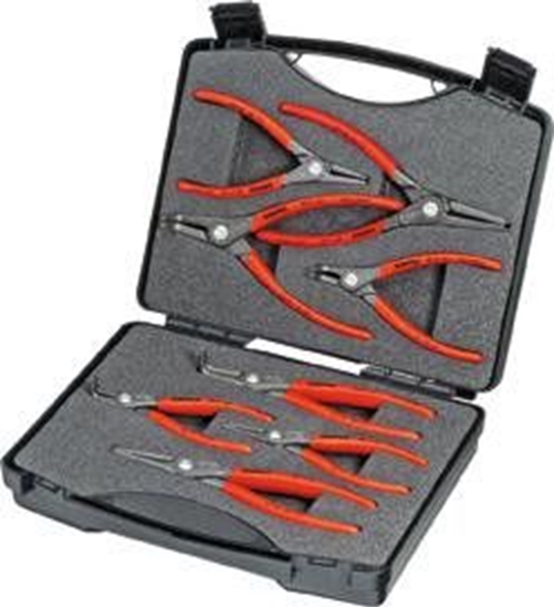 Picture of Knipex Zestaw precyzyjnych szczypiec do pierścieni osadczych 8 części - 00 21 25