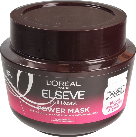 Picture of L’Oreal Paris Loreal Elseve Full Resist Maska do włosów wzmacniająca Power Mask 300ml