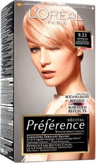 Picture of L’Oreal Paris Recital Preference Farba do włosów 9.23 Pure Rose