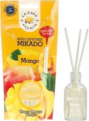 Attēls no La Casa de los Aromas LA CASA DE LOS AROMAS_Olejek aromatyczny z patyczkami Mango 30ml