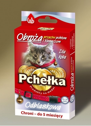 Attēls no LAB PCHEŁKA OBROŻA P/PCHEL. DLA KOTA DZWONEK