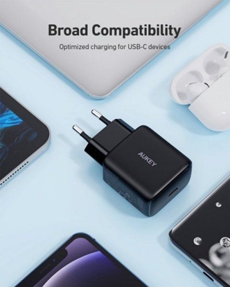 Изображение Ładowarka Aukey PA-R1 1x USB-C 3 A (PA-R1)