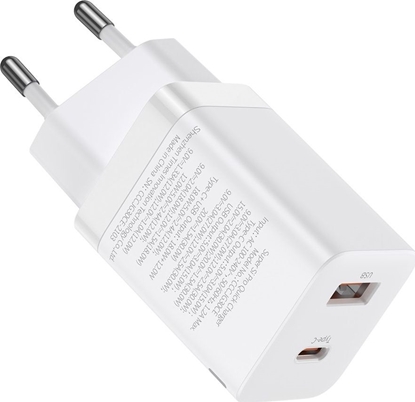 Изображение Ładowarka Baseus Super Si Pro 1x USB-A 1x USB-C 3 A (BSU2902WHT)