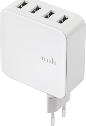 Picture of Ładowarka Moshi ProGeo 4x USB-A 2.4 A (MI-WC-35W-WH)