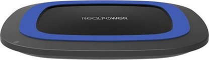 Изображение RealPower Ladegerät FreeCharge-10 + Adapter  schwarz/blau