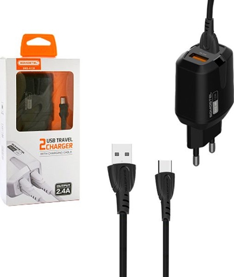 Изображение Ładowarka Somostel SMS-A139 2x USB-A 2.4 A (26575)