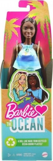 Изображение Lalka Barbie Mattel Loves the Ocean - Brunetka (GRB37)