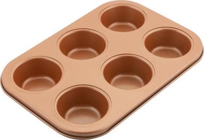 Attēls no Lamart LT3091 6 MUFFIN 26,5X18CM COPPER LAMART