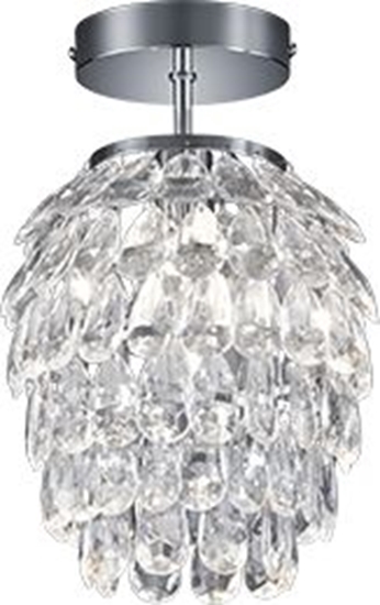 Изображение Lampa sufitowa Trio Przezroczysta lampa przysufitowa do niskiego pokoju Trio RL PETTY R60451006