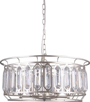 Attēls no Lampa wisząca Italux Priscilla glamour srebrny  (PND-43388-6B)