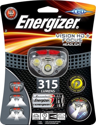 Attēls no Latarka czołowa Energizer Vision HD+ Focus