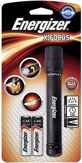 Изображение Latarka Energizer ENERGIZER Latarka X-FOCUS LED 2AA