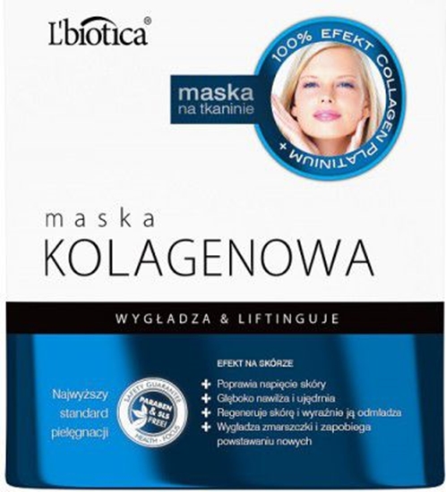 Picture of Lbiotica  Maska kolagenowa - Źródło młodości 23ml