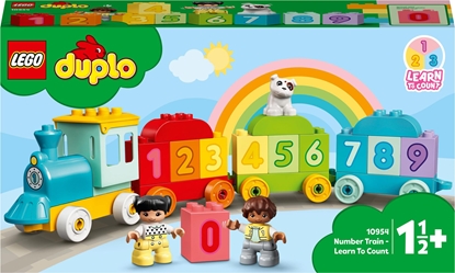 Attēls no LEGO Duplo Pociąg z cyferkami - nauka liczenia (10954)