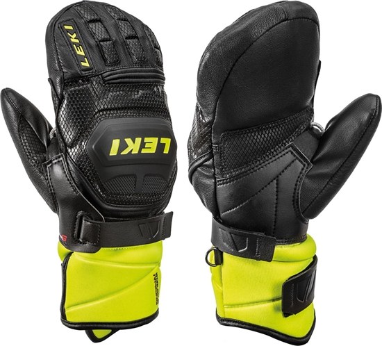 Picture of Leki Rękawice narciarskie Worldcup Race Flex S Junior Mitt lemon r. 5.0