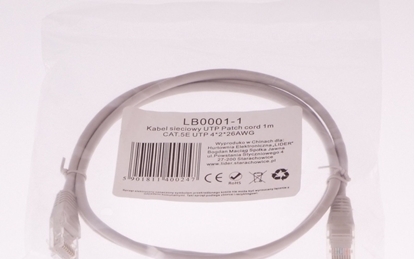 Изображение Libox UTP 1m CAT.5E UTP 4x2x26 AWG