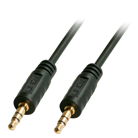 Picture of Lindy 0.25m Premium Audio 3.5mm Jack Cable