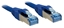 Attēls no Lindy 2m Cat.6A S/FTP networking cable Blue Cat6a S/FTP (S-STP)