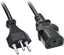 Attēls no Lindy 30417 power cable Black 2 m C13 coupler