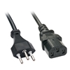 Picture of Lindy 30417 power cable Black 2 m C13 coupler