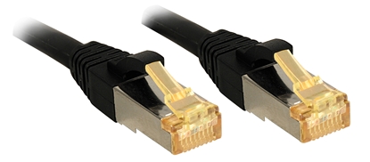 Attēls no Lindy 47307 networking cable Black 1 m Cat7 S/FTP (S-STP)