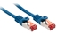 Picture of Lindy Cat.6 S/FTP 0.3m networking cable Blue Cat6 S/FTP (S-STP)