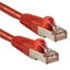 Picture of Lindy Cat.6 S/FTP 0.5m networking cable Red Cat6 S/FTP (S-STP)