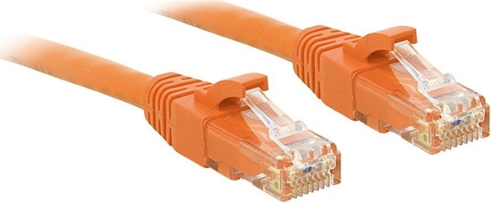 Picture of Lindy 0.5m Cat.6 U/UTP Cable, Orange