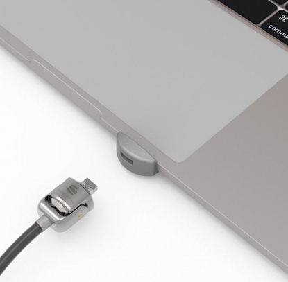 Picture of Linka zabezpieczająca Maclocks Universal Ledge MacBook Pro M1, MacBook Pro 13" & 15" with Keyed Cable Lock