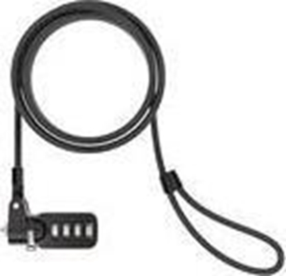 Attēls no Compulocks Universal Tablet Lock with Combination Cable Lock Black